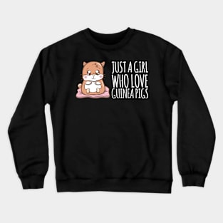 Great gift for guinea pig owners Crewneck Sweatshirt